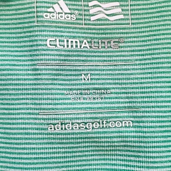 ADIDAS Clima Cool Womens Sz M Short Ruched Sleeve Golf/Activewear Top - Picture 7 of 9